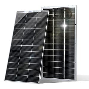 Eco-Worthy Bifacial 195-Watt 12V Solar Panel $88 + Free Shipping