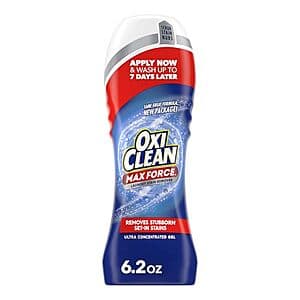 6.2-Oz OxiClean Max Force Laundry Stain Remover Gel Stick $1.80 w/ S&S