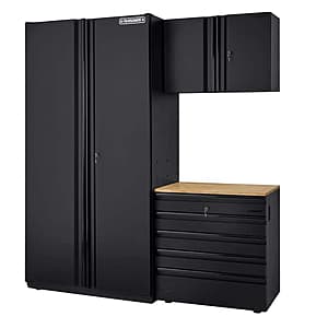 3-Piece Husky Extra Wide Heavy Duty Welded Steel Garage Storage System $659.20 + Free Shipping