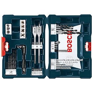 41-Pc Bosch MS4041 Drilling & Driving Mixed Set $21.50