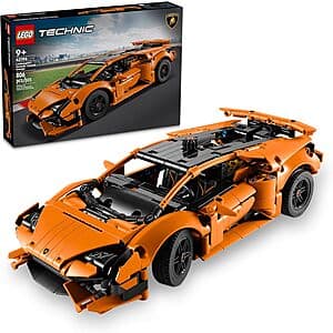 806-Pc LEGO Technic Lamborghini Huracan Tecnica Orange (42196) $35 & More