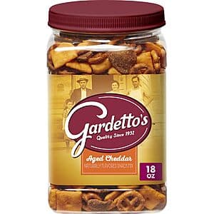 18-Oz Gardetto's Aged Cheddar Snack Mix $5.30 w/ S&S