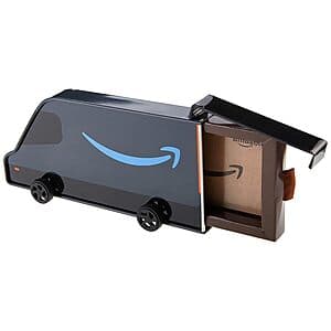 $50 Amazon Gift Card in Limited Edition Prime Van Tin $50 + Free Shipping