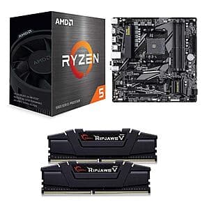 Micro Center: Ryzen 5 5500 + Gigabyte B550M AM4 mATX + 16GB G.Skill DDR4 3200 $200 + Free Pickup