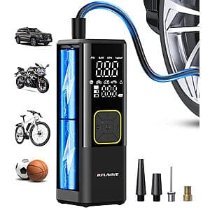 Prime Members: InflaVive 150 PSI Cordless Portable Tire Inflator $13.50 + Free S&H
