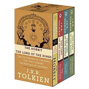 J.R.R. Tolkien The Hobbit & The Lord of the Rings Paperback Book Set $13.60