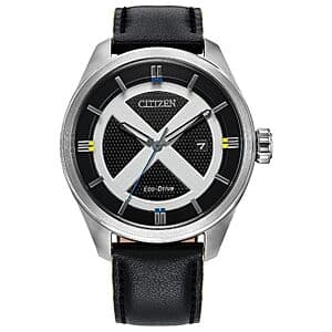 42mm CITIZEN Men's Marvel's X-Men Eco-Drive Steel Watch w/ Mineral Crystal $236.25 + Free S&H