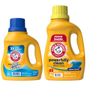 32-43oz. Arm & Hammer Liquid Laundry Detergent + Earn $2 Walmart Cash $3.85 + Free Pickup