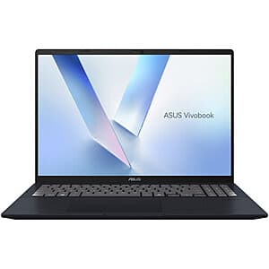 ASUS VivoBook 16: 16" 1920 x 1200, Snapdragon X1-26-100, 16GB LPDDR5, 512GB SSD $449 + Free Shipping