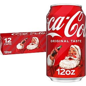 12-Pack 12-Oz Coca-Cola Soda Soft Drink Cans 6 for $26.45 w/ Subscribe & Save + Free Shipping