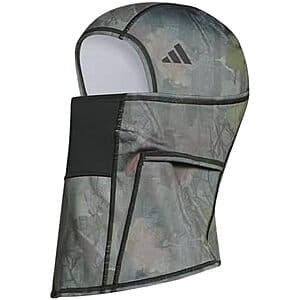 adidas Alphaskin Balaclava Ski Mask (Tree Camo Alumina/Grey Six) $8.85