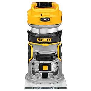 DeWALT DCW600B 20V MAX XR Brushless Cordless Compact Router (Tool only) $99 + Free Shipping on $150+
