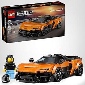 287-Pc LEGO Speed Champions McLaren W1 Race Car Building Toy $22.40