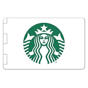 Sam's Club: Starbucks $50 (2 x $25) Email Delivery Gift Card Multi-Pack $42.50