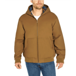 Costco Members: Woolrich Men's Canvas Hooded Jacket (Green or Brown) $20 + Free Shipping