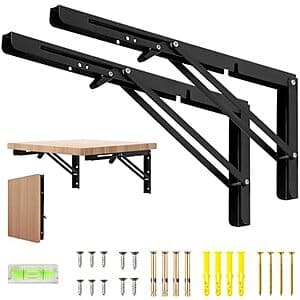 2-Pk 16" Dntorx Folding Shelf Bracket $10