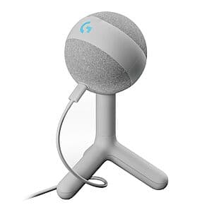 Logitech G Yeti Orb Condenser RGB Gaming Mic w/ LIGHTSYNC (Off-White) $40 + Free Shipping