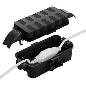 Flemoon IP55 Small Outdoor Waterproof Electrical Box (various colors) $6