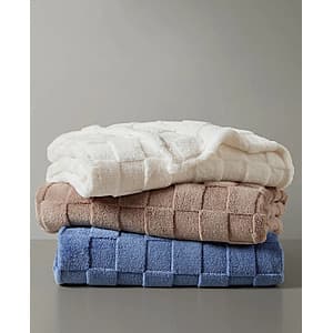 Premier Comfort Cozy Plush Blanket Wrap & Throws (various) from $10 & More + Free Pickup
