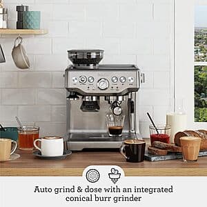 Breville Barista Express Espresso Machine (Various) $550 + Free S&H