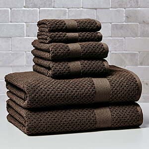6-Piece Better Homes & Gardens Signature Soft Cotton Towel Set (Various) $7.75 & More