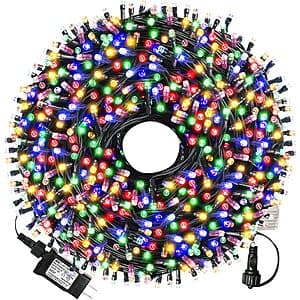 105' 300 LED XTF2015 Christmas String Lights (various) from $9