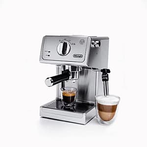(Open Box) De'Longhi 15 Bar Pump Espresso Machine w/ Milk Frother (ECP3630) $86.90 & More + Free Shipping