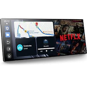 Volam 11'' Wireless Touchscreen Carplay Screen w/ Backup Camera & More $83.20 + Free S&H