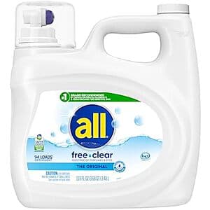 118-Oz all Liquid Laundry Detergent (Original) 11.20 w/ S&S