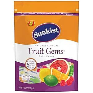 10.5-Oz Jelly Belly Sunkist Gems Individually Wrapped Soft Candy (Assorted Fruit) $4.25
