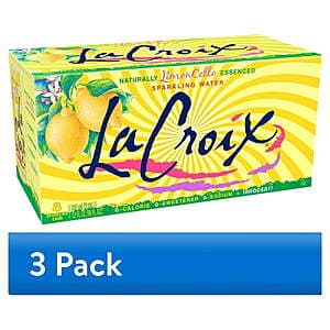 3-Pk 8-Count 12oz. LaCroix Sparkling Water Cans (LimonCello) $8.60 + Free S&H on $35+