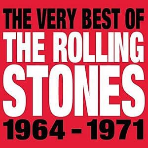 The Very Best Of The Rolling Stones 1964-1971 audio CD with its original cover art and case.