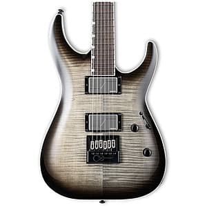 ESP LTD MH-1000 Evertune FM Electric Guitar (Charcoal Burst) $1000 + Free S&H