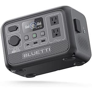 Prime Members: BLUETTI AC2A 204Wh 300W LiFePO4 Portable Power Station $129 + Free Shipping