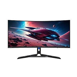 34" Lenovo Legion R34w-30 Class UW-QHD Curved Screen Gaming LED Monitor $290 + Free S&H