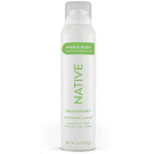 Select Stores: 3.5-Oz Native Aluminum Free Deodorant Spray (Cucumber & Mint) 2 for $2.80 + Free Store Pickup ($10 Min.)