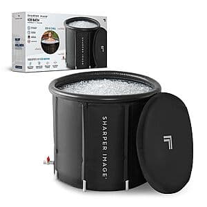 Sharper Image Portable Ice Bath Cold Plunge Therapy (Up to 250 Lbs. Capacity) $30 + Free S/H on $49+