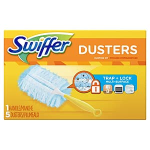 Select Locations: Swiffer Dusters Kit (1 Handle + 5 Dusters) + $10 Walmart Cash 2 for $11.90 & More