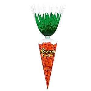2.2-oz REESE'S PIECES Easter Candy in Carrot Bag $1