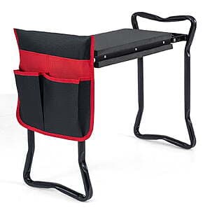 Costway Foldable Garden Kneeler & Seat w/ EVA Knee Pad: Green or Navy $40, Red $35 + Free S&H