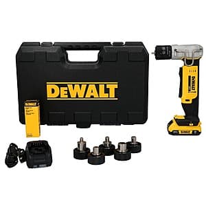 DeWALT 20V MAX Cordless Copper Swage Tool w/ 2Ah Battery, Charger & Kit Box $249 + Free S&H