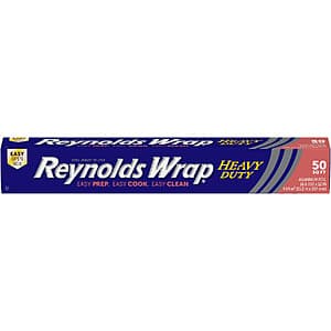 Select Accts: 50 Sq. Ft. Reynolds Wrap Heavy Duty Aluminum Foil $3.90 w/ S&S