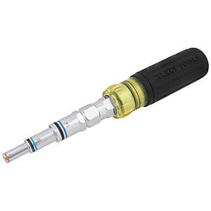 Klein Tools 11-in-1 Pass Through Magnetic Multi-Nut Metric Driver $20