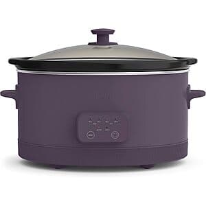6-Qt bella Programmable Slow Cooker (Plum) $30