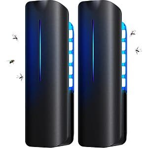 2-pk Burlan Plug-in Indoor Bug Zapper w/ 9W UV Light $12.50