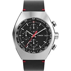 42mm Timex Men's Legacy Tonneau Watch (Black/Black/Stainless Steel) $93.30 + Free S&H