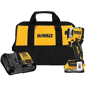 DeWALT ATOMIC 1/4" Brushless Impact Driver Kit w/ 1.7 Ah Battery & Charger $116 + Free S&H