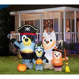 Costco Members: 6.5’ x 8' Bluey Family Halloween Inflatable $79.95 + Free Shipping