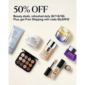 Macy's 10-Days of Glam: Daily Deals from Lancome, Viktor & Rolf, Shiseido & More 50% Off + Free S&H (Valid Daily thru 8/16)