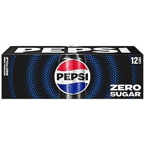 12-Count 12-Oz Soda Cans (Pepsi, Mountain Dew, Starry & More) 5 for $20.30 + Free Store Pickup